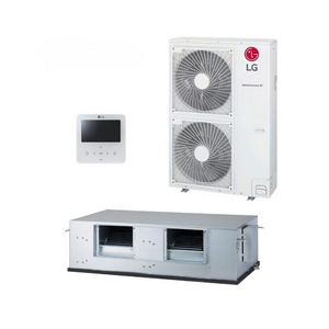LG High Static Ducted 12.5kW Reverse Cycle Inverter Black Fin
