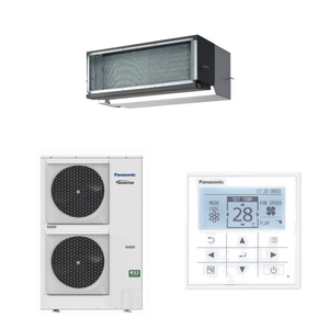 Panasonic 22.4Kw Deluxe Twin Fan High Static Ducted Air Conditioner S-224PE4R U-224PZH2R8