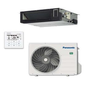 Panasonic NX 3.6kW Adaptive Ducted - Mid Static - Compact Single Fan Reverse Cycle Inverter
